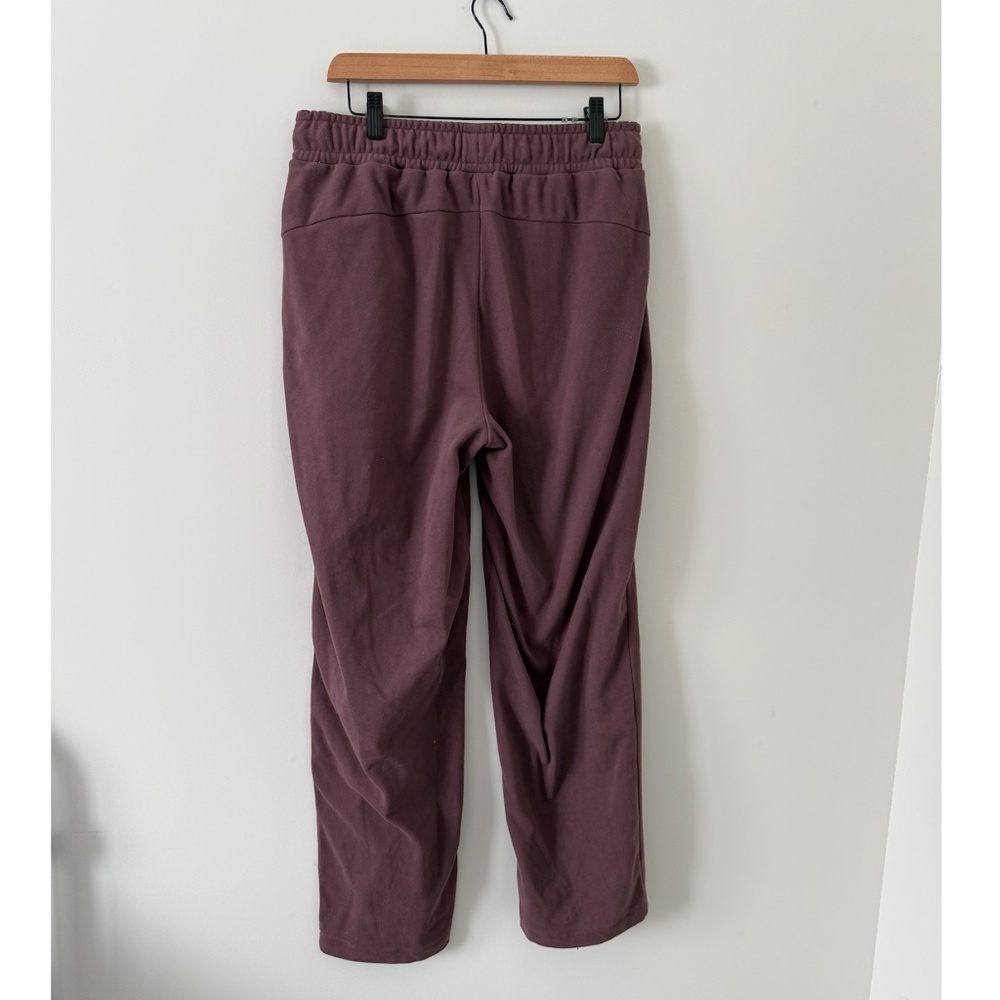 MONDETTA Purple Cozy Fleece Straight Leg Pant (size medium) - Picture 2 of 4